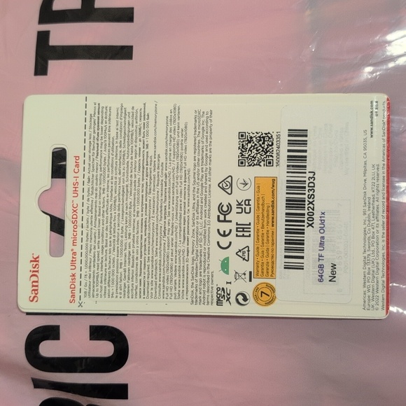 SOLD EB@Y SanDisk 64GB microSD Memory Card for Fire Tablets Fire -TV For Amazon - Picture 3 of 4